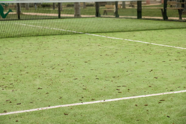Construction terrain de tennis en gazon synthétique toulon