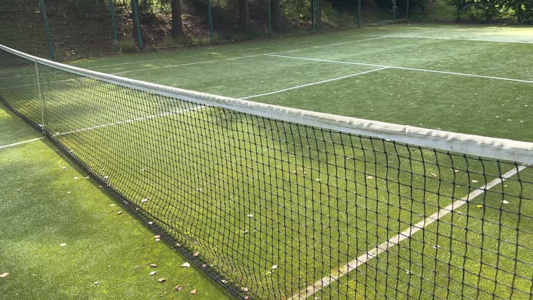 Construction terrain de tennis en gazon synthétique toulon