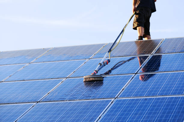 Nettoyage de panneaux solaires à Genève 
